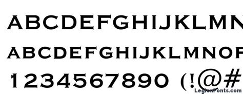 Copperplate Gothic Bold BT Font Download Free / LegionFonts