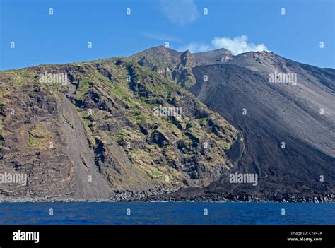 Volcano Stromboli, Aeolian Islands, Italy Stock Photo - Alamy