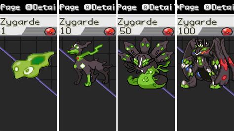 ALL ZYGARDE CELL LOCATIONS - POKEMON UNBOUND - YouTube