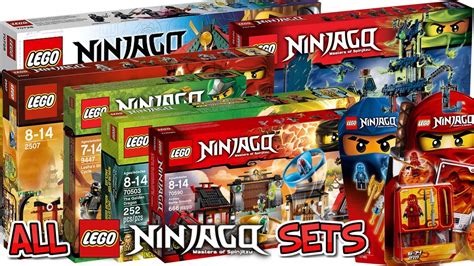 ALL 170+ LEGO NINJAGO SETS COLLECTION! HD 2011-2017 - YouTube