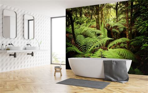 3D Tropical Rainforest 082 Wall Murals | AJ Wallpaper