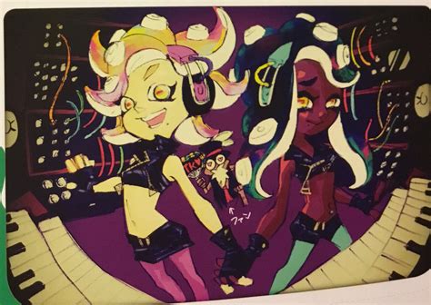 Photos from the new Splatoon 2 art book - Nintendo Everything