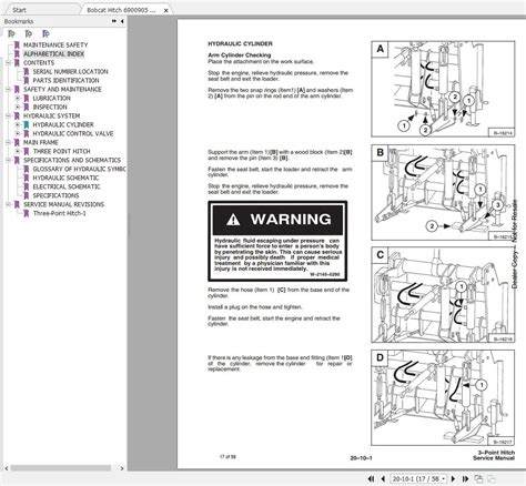 Bobcat Three Point Hitch Service Manual_6900905 | Auto Repair Manual Forum - Heavy Equipment ...