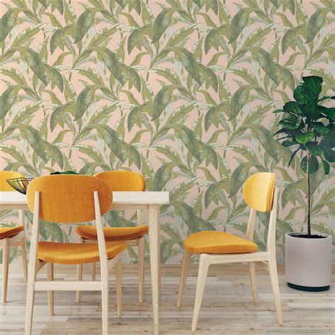 Tempaper & Co Banana Leaf Wallpaper - 2Modern