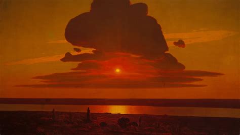 Arkhip-Kuindzhi-Red-Sunset-on-the-Dnieper-1920x1080 | 壁紙, 日本画, 絵画