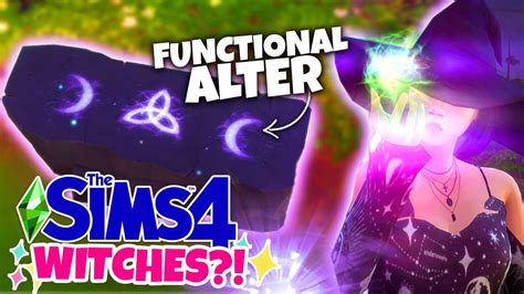 This mod MASSIVELY overhauls WITCHES in The Sims 4! (Faeries vs Witches!) - YouTube