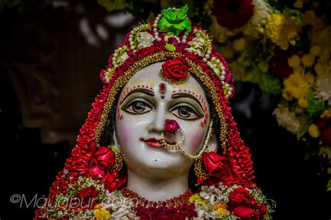 Sri Radha-Madhava flower outfits darshan! | Mayapur.com