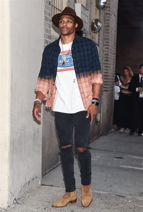 17 Looks Only Russell Westbrook Could Pull Off | Westbrook fashion, Mens street style, Russell ...