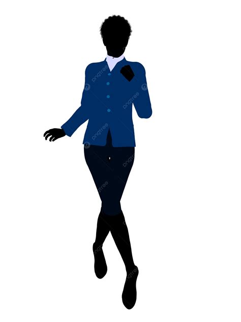 African American Female Business, Silhouette Woman, Supervisor, Managing PNG Transparent Image ...