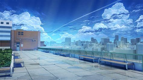 Anime Rooftop Wallpapers - Top Free Anime Rooftop Backgrounds - WallpaperAccess