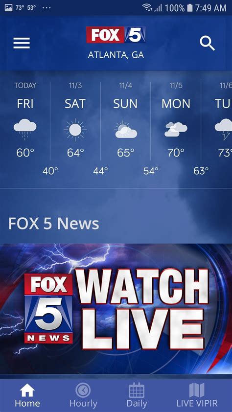 FOX 5 Atlanta: Storm Team Weather for Android - APK Download