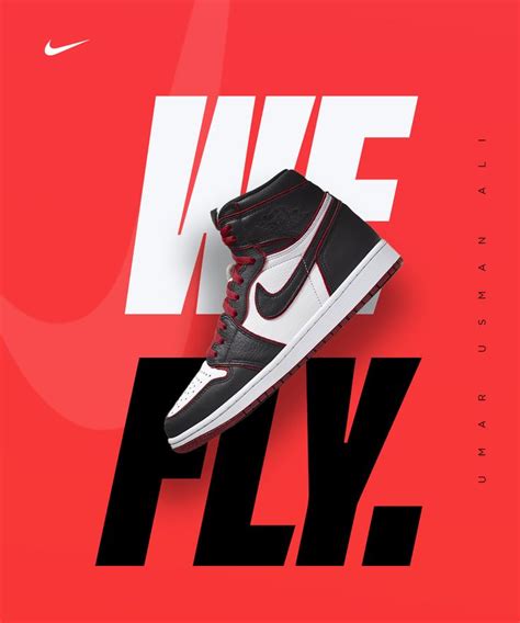 Nike Sneaker Poster Design | Fashion Poster Design