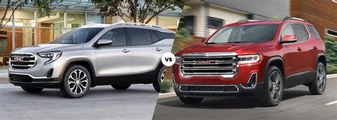 2021 GMC Terrain vs 2021 GMC Acadia | Capitol Buick GMC