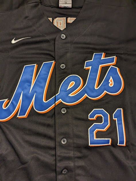 Max Scherzer New York Mets Black Jersey Mens Size XL for Sale in ...