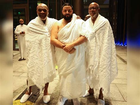 Mike Tyson, DJ Khaled perform Umrah