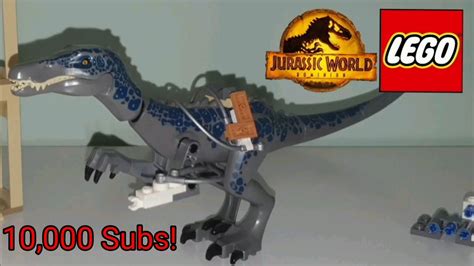 Lego Baryonyx with Prosthetic Arm MOC Set!!! ( Jurassic World Dominion ) 10,000 Subscriber ...