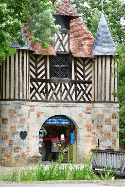 Crevecoeur En Auge; France - August 8 2019 : Historical Castle ...