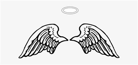 Angel Wings Clipart Black And White