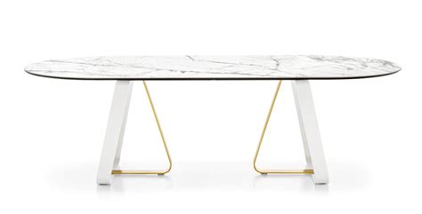 SUNSHINE oval dining table | InnoConcept