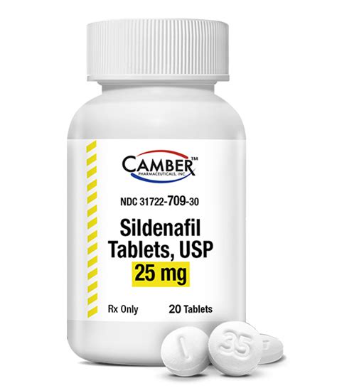 Sildenafil Citrate Camber 25mg FDA Approved Erectile Dysfunction Medicine