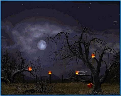 Halloween screensaver animation - Download free