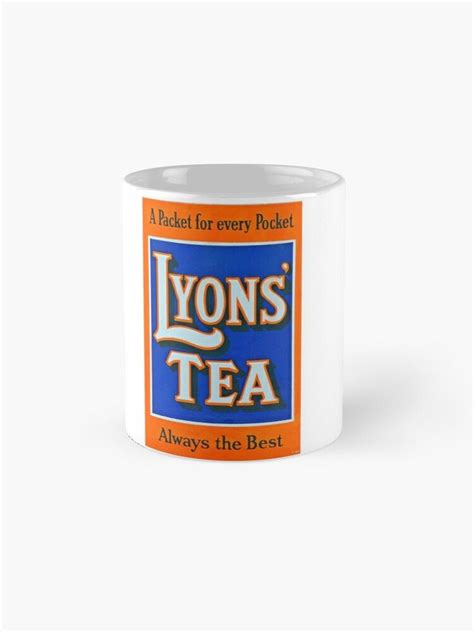 A Vintage Lyons' Tea Advert available on mugs, stickers and more at Redbubble Coffee Signs ...