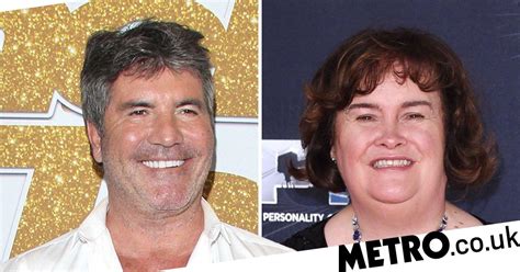 Susan Boyle and Simon Cowell have 'beautiful' moment as they're reunited | Metro News