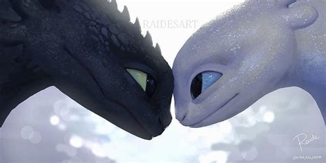 Toothless And Light Fury Love! | Fandom