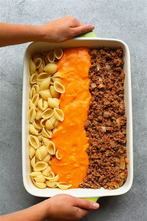 Best Hamburger Casserole (easy weeknight meal!) - Fit Foodie Finds