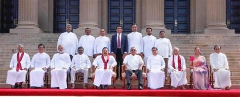 New Cabinet of Ministers sworn in – Presidential Secretariat of Sri Lanka