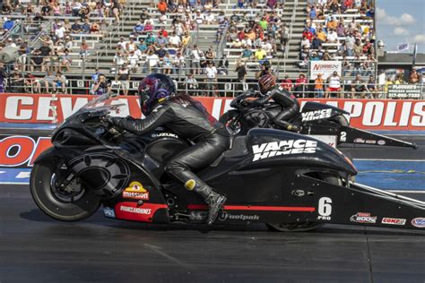 2021 NHRA Drag Racing Indy Results - Cycle News