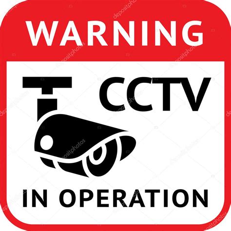 CCTV warning symbol Stock Vector by ©ecelop 9721099