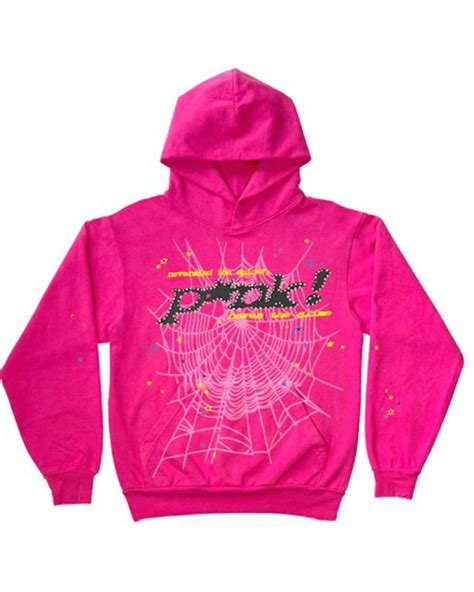 Kai Cenat Sp5der P*nk Pink Hoodie | genuineleatherjackets.com