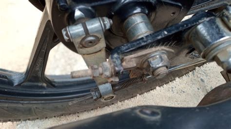 How To Adjust Rear Drum Brake | Bike Brake Adjustment | Brake Tight ...