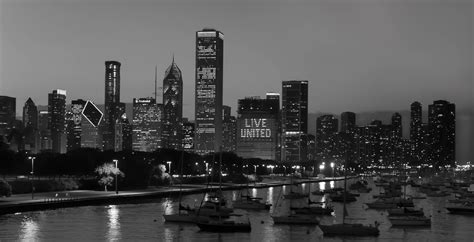 Shot of the Day: Chicago Skyline in Black and White