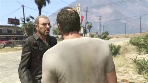 Grand Theft Auto V: The death of Johnny Klebitz [Next Gen] - YouTube