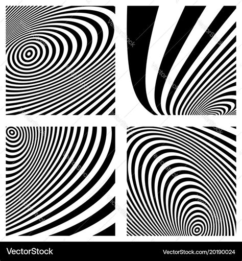 Abstract lines patterns Royalty Free Vector Image