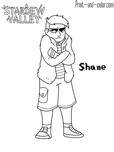 Stardew Valley coloring pages | Print and Color.com