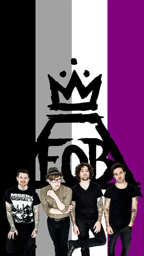 Fob Asexual - Fall Out Boy White HD phone wallpaper | Pxfuel