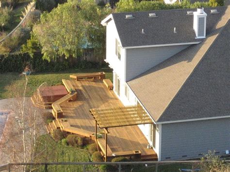 build a deck into a slope - Google Search | Deck designs backyard, Building a deck, Backyard patio