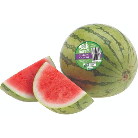 Organic Mini Watermelon Seedless Each | Woolworths