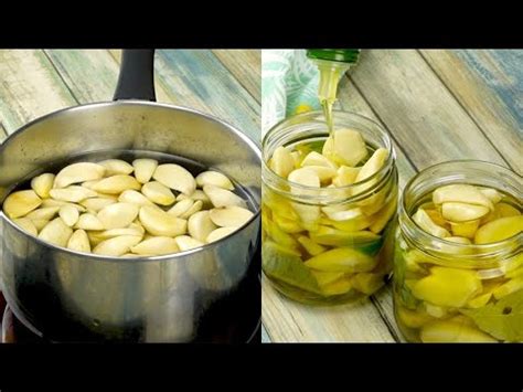 How to Preserve Garlic in Oil: the recipe step by step - YouTube