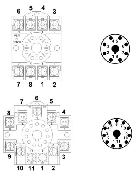 14 Pin Relay Base Wiring Diagram