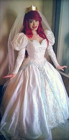 Pin by Kairaboudesign on Disney Cosplay💕 | Ariel wedding dress, Ariel dress, Trendy wedding dresses