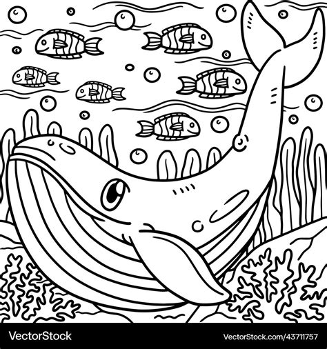 Blue Whales Coloring Pages