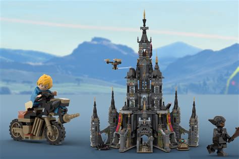 LEGO IDEAS - The Legend of Zelda BotW: Hyrule Castle, zelda lego