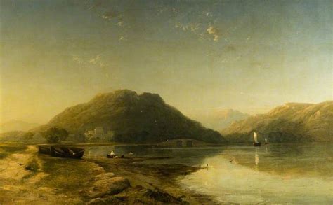 Loch Fyne with Inverary Castle from the South West | Art UK