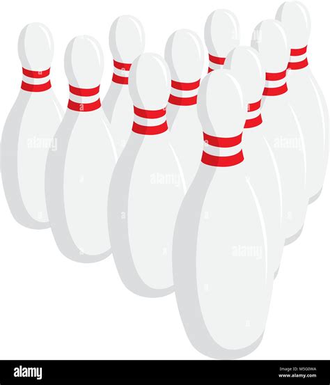 Cartoon bowling pins hi-res stock photography and images - Alamy