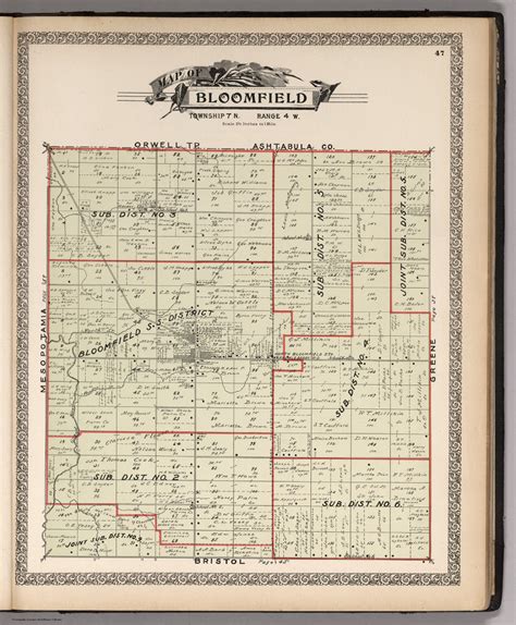 Map of Bloomfield. : American Atlas Company : Free Download, Borrow, and Streaming : Internet ...