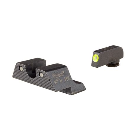 Trijicon HD XR Tritium Night Sights for Glock 17 / 19 / 22 / 34 Pistols